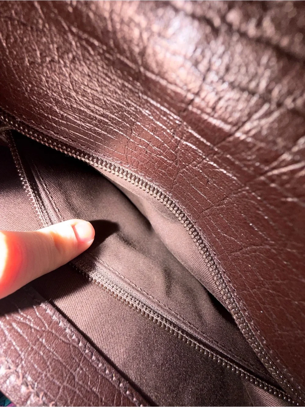 Gucci clutch brown